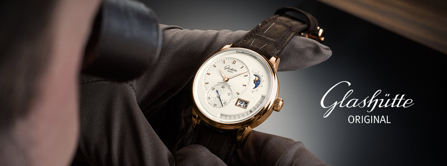 Reloj Glashütte Original mirado por un relojero