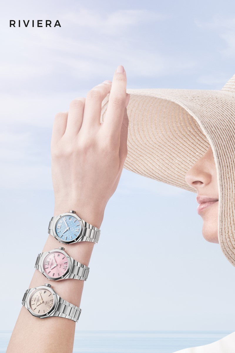 relojes_riviera_de_colores_en_la_muñeca_de_una_modelo_con_pamela