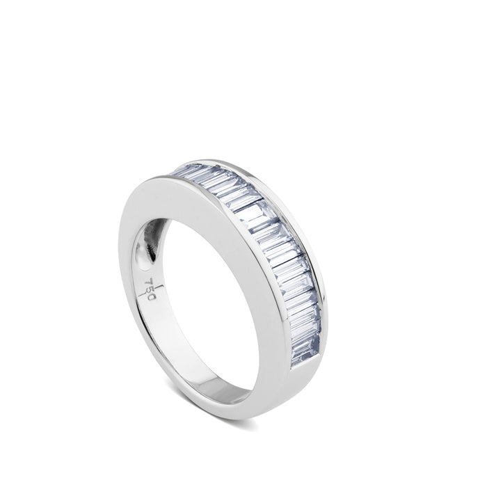 media alianza oro blanco en baguete_J4066SB_Chocron Joyeros