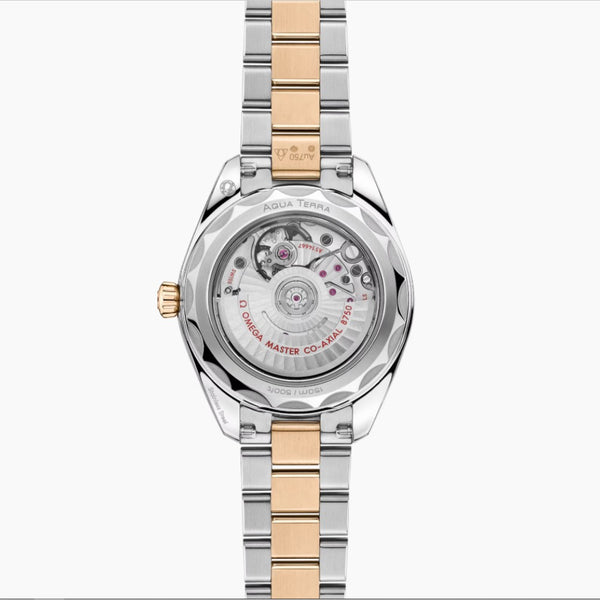 Omega_Seamaster_Aqua_Terra_150M_esfera_blanca_diamantes_oro_30mm_vista_trasera