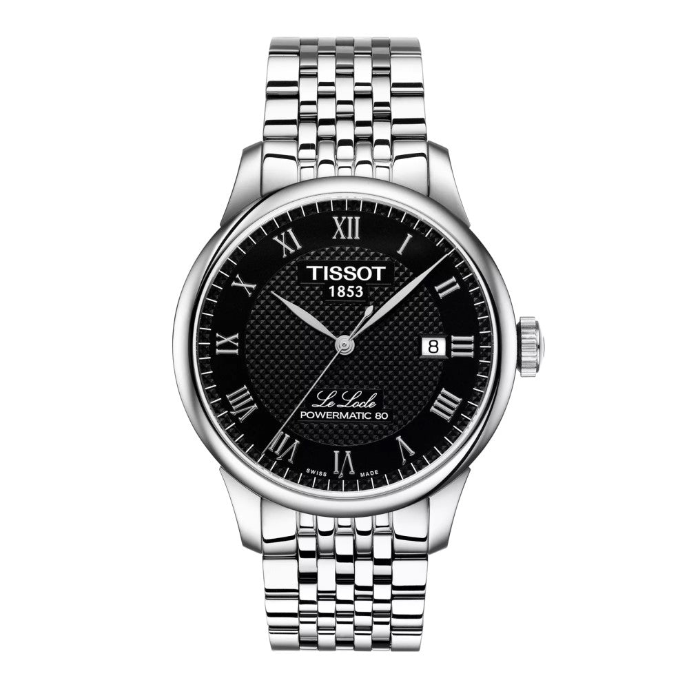 Reloj-Tissot-Le-Locle-esfera-negra-39mm