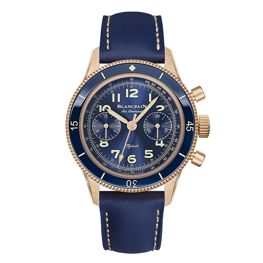 Blancpain Air Command cronógrafo oro rojo 36mm