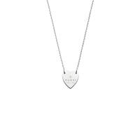 colgante-plata-gucci-corazon-trademark - Ref YBB223512001