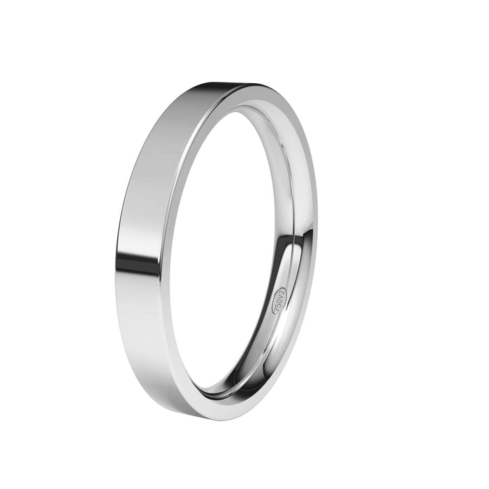 Alianza-boda-oro-blanco-brillo-formad-3mm - Ref J-BFD30B