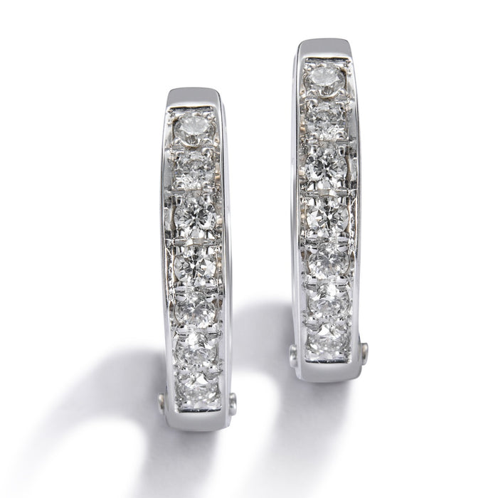 Pendientes-aros-pequeños-oro-blanco-diamantes-carril - Ref J5059PB_Chocrón Joyeros