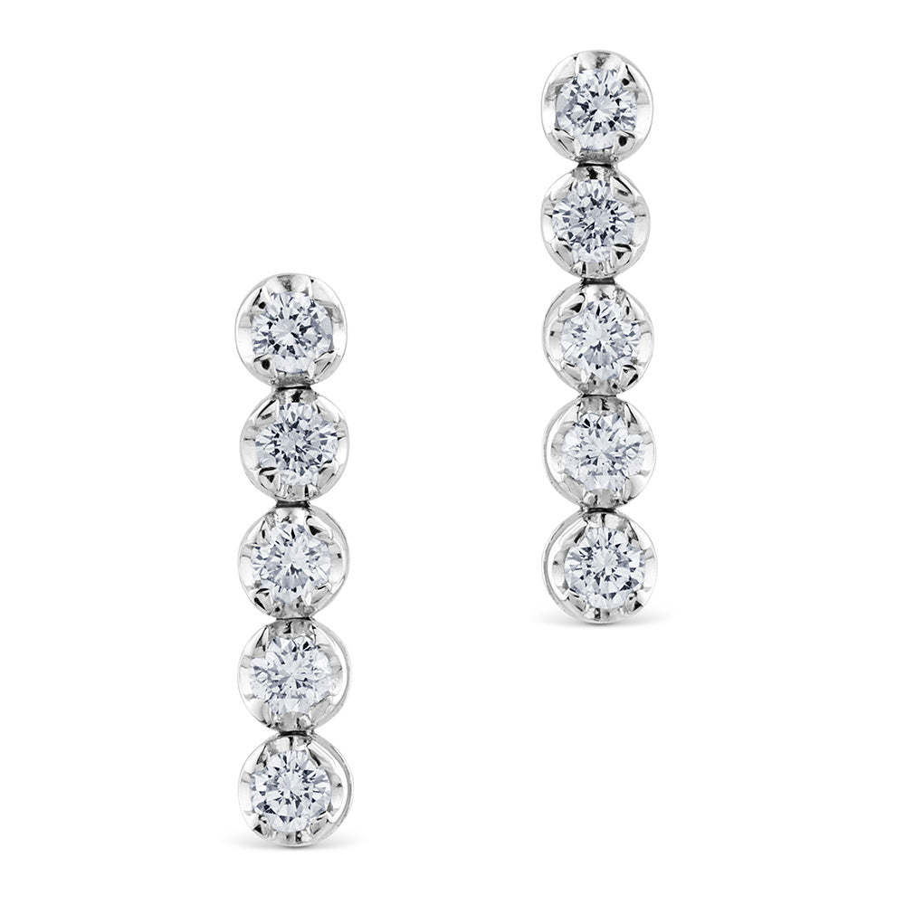 pendientes-riviere-oro-blanco-diamantes - Ref J4049PB