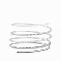 pulsera-muelle-5-vueltas-oro-blanco-diamantes - Ref J4822PLB