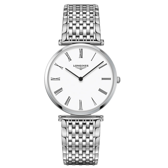 reloj unisex Longines La Grande Classique 36mm esfera blanca-Chocrón Joyeros-L47554116