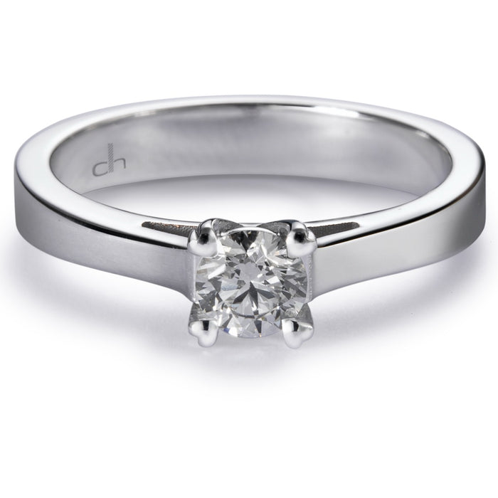 Solitario-oro-blanco-diamante-talla-brillante - Ref J5179SB_Chocrón Joyeros
