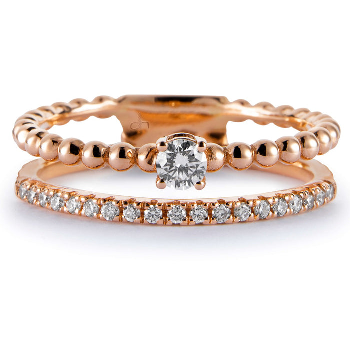 Sortija_bubbles_media_alianza_oro_rosa_diamantes_brillante_ Ref J5286SB_Chocrón Joyeros
