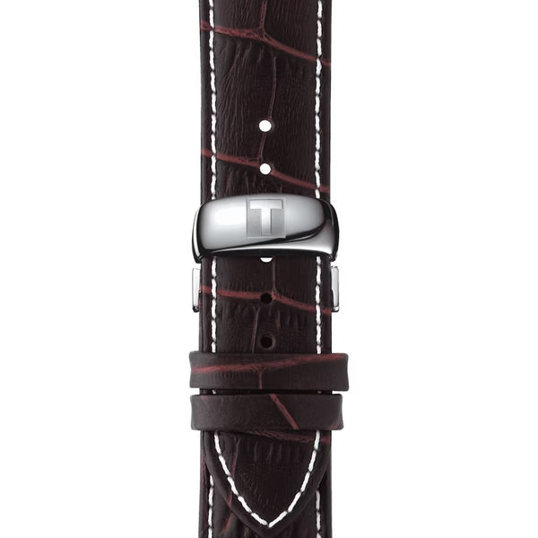 Tissot_Tradition_Chronograph_blanco_cierre_chocron_joyeros