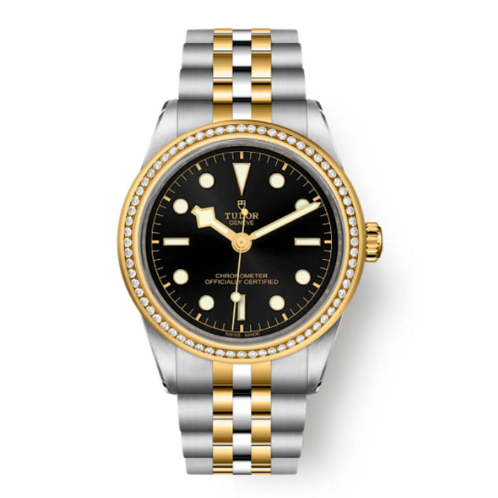 Tudor Black Bay 39mm S&G bisel brill esfera negra_ 79673-0005_Chocrón Joyeros