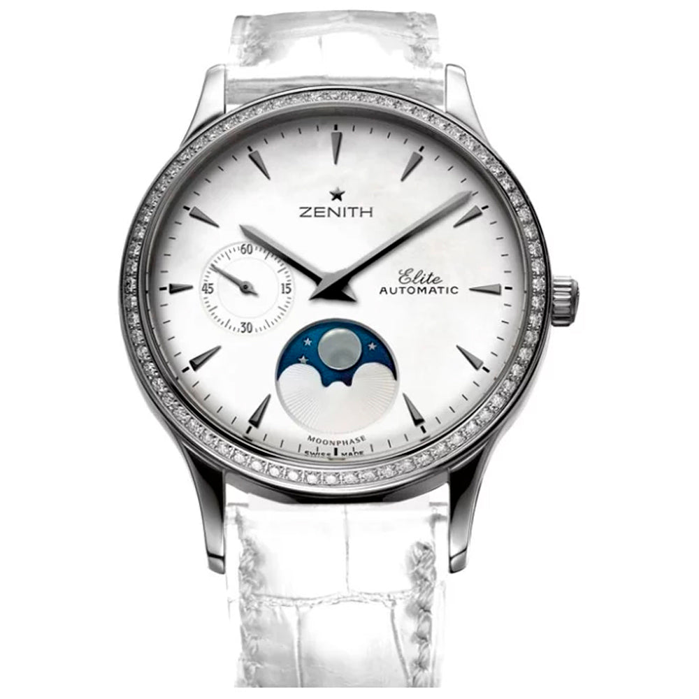reloj mujer Zenith Elite 36mm nácar y fase lunar - 16122569280C66
