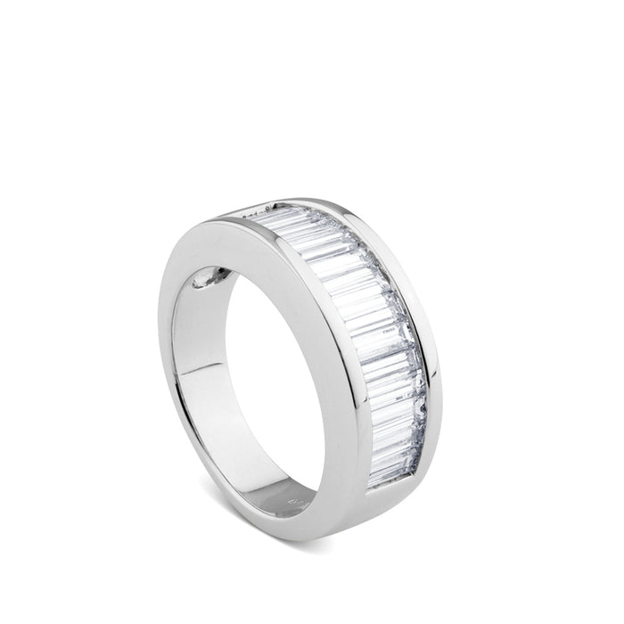 media alianza oro blanco en baguete_J4067SB_Chocrón Joyeros