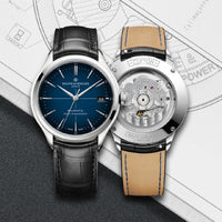 Baume et Mercier Clifton Baumatic automático COSC Esfera Azul