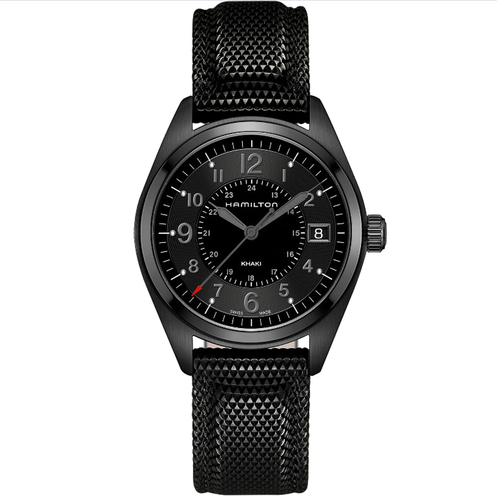 reloj hombre Hamilton Khaki Field PVD_ H68401735_Chocrón Joyeros