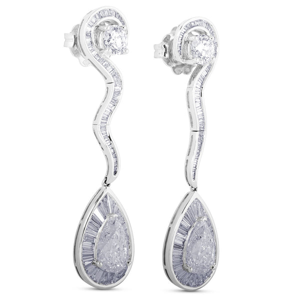 diamantes talla baguette y diamantes talla brillante