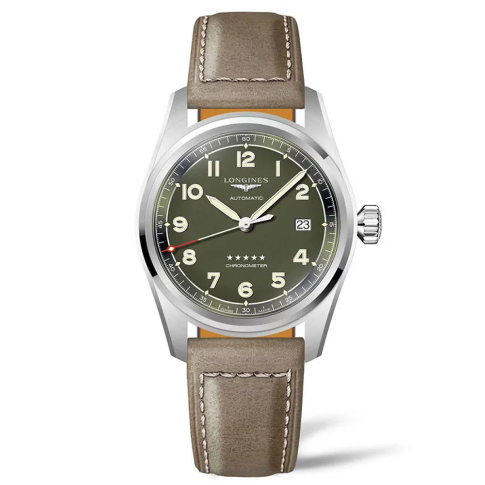 L38104032_LONGINES SPIRIT VERDE PIEL