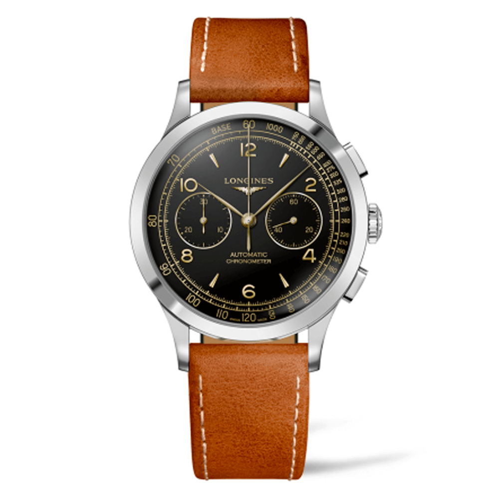 Longines Record crono piel_L29214562_Chocron joyeros