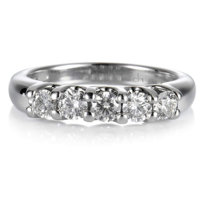 media alianza oro blanco con diamantes en garra_ J4249SB_joyería chocrón