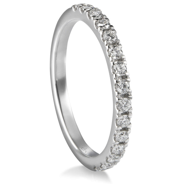 sortija-media-alianza-oro-blanco-diamantes-brillantes-garra - Ref j5137sb Chocrón Joyeros