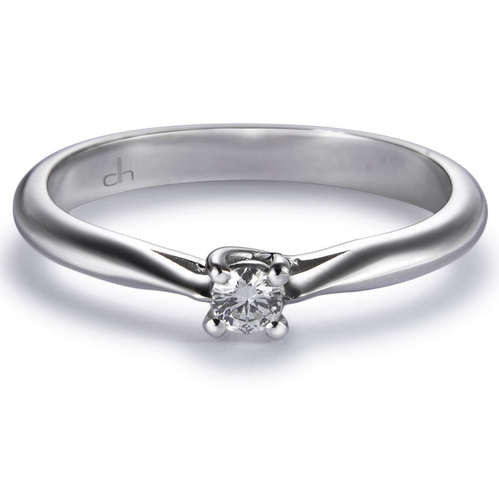 Solitario-oro-blanco-diamante-talla-brillante - Ref J5172SB_Chocrón Joyeros