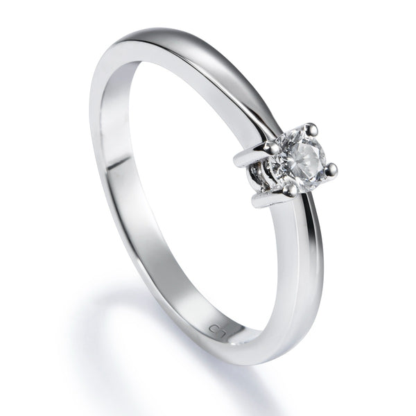 Solitario-Annabella-oro-blanco-diamante-talla-brillante - Ref J5210SB_Chocrón Joyeros