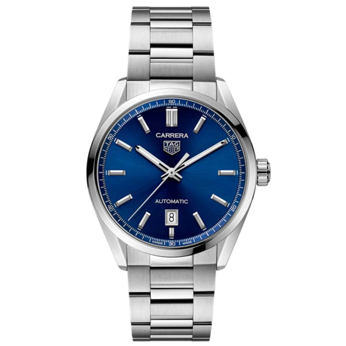 TAG Heuer Carrera Calibre 5 Automático 39 mm Esfera Azul_Chocrón Joyeros