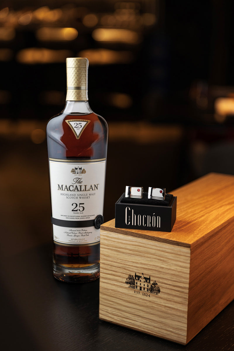 El trago más exquisito… “The Macallan 25 x Chocrón”