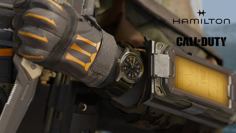 Khaki Field Auto el reloj de Call Of Duty Black Ops