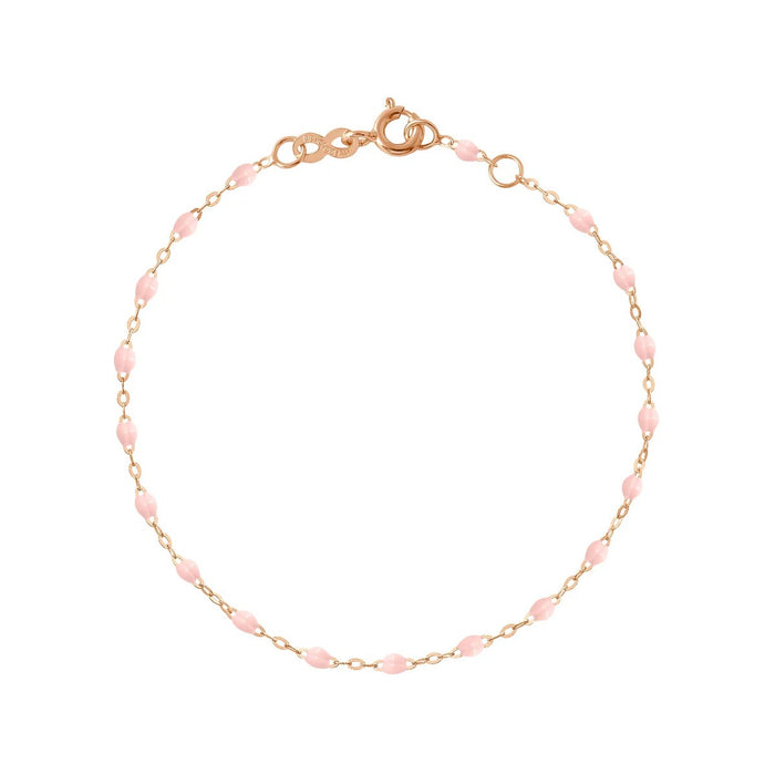 gigiCLOZEAU pulsera Classic oro rosa color baby pink 13cm