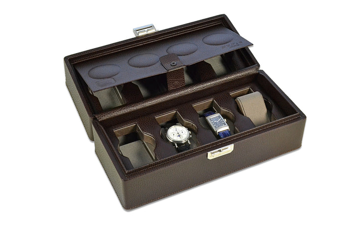 Estuche Scatola del Tempo 8R Marrón Oscuro