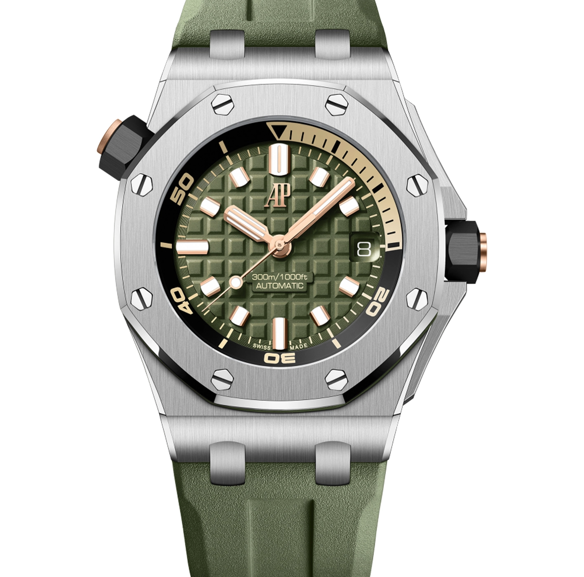 Audemars Piguet Royal Oak Offshore Diver esfera verde 42mm
