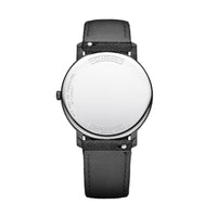 Baume et Mercier Classima esfera negra correa 39mm