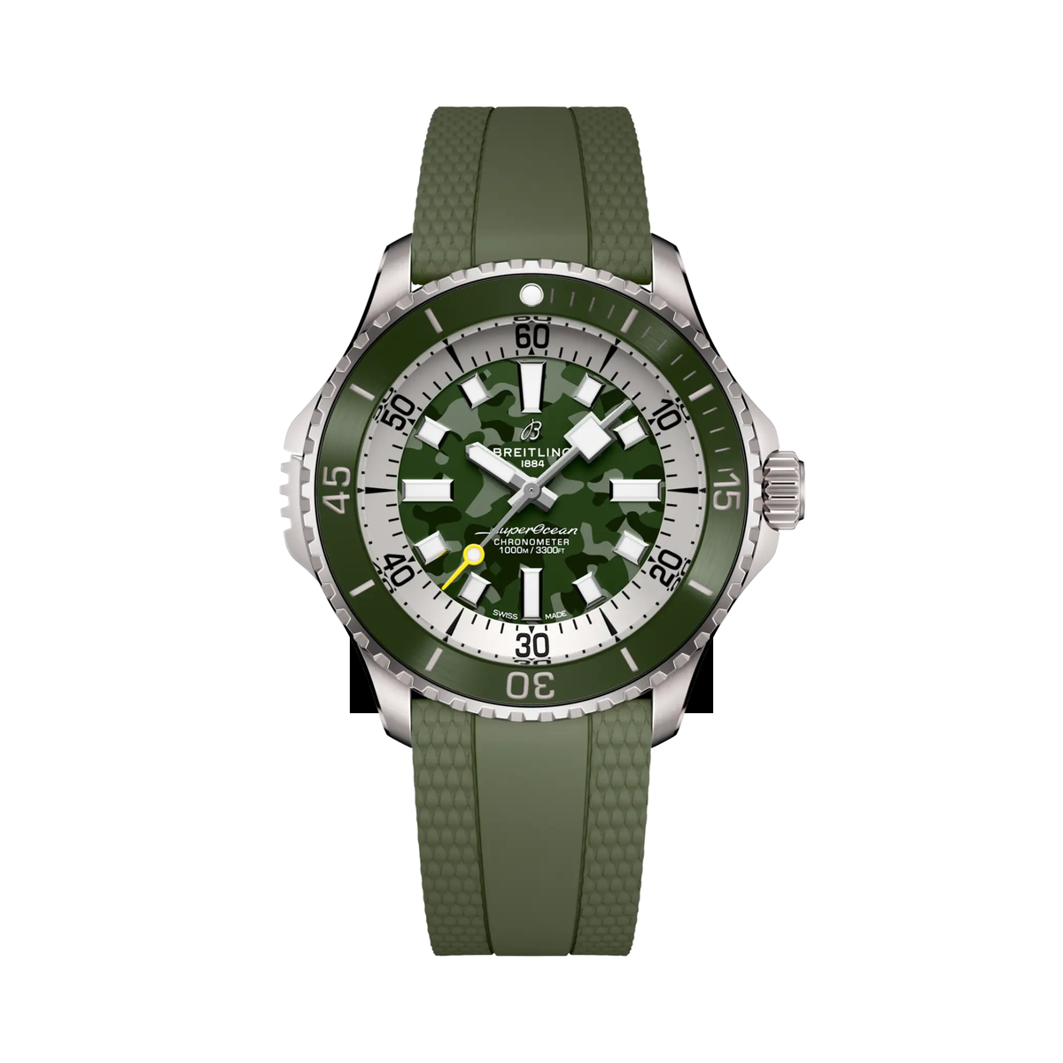 Breitling_Superocean_Automatic_46mm_Super_Diver_esfera_verde