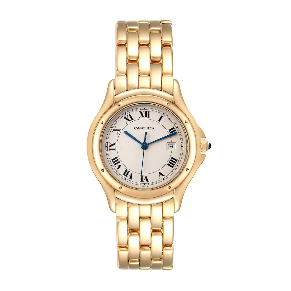 Cartier_Cougar_oro_esfera_blanca_32mm