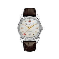 Cuervo y Sobrinos Historiador Tradición esfera color plata 40mm Ed. Limitada