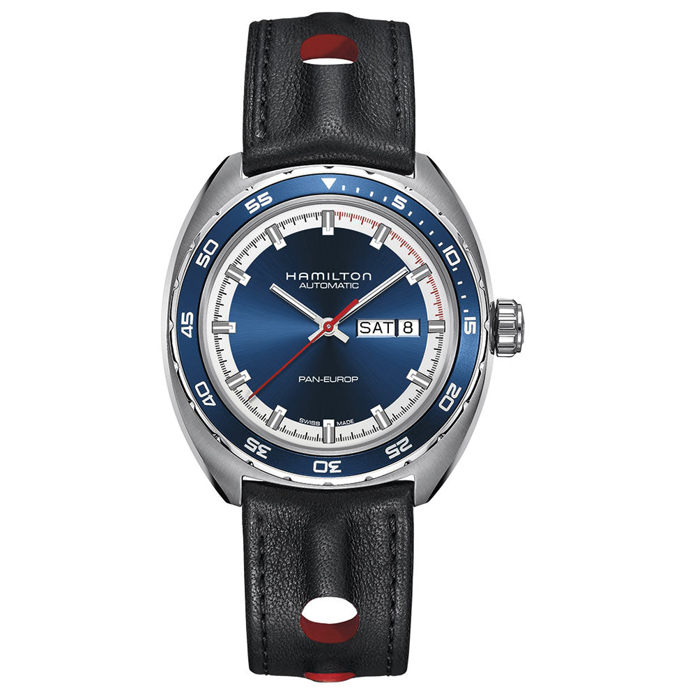 Hemilton American Classic Pan Europ Day Date Auto Acero 42 mm