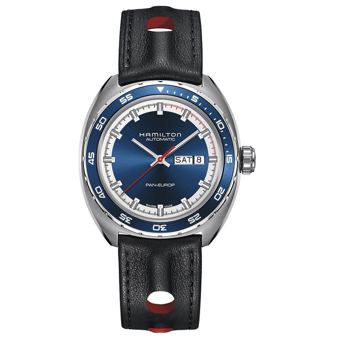 Hemilton American Classic Pan Europ Day Date Auto Acero 42 mm