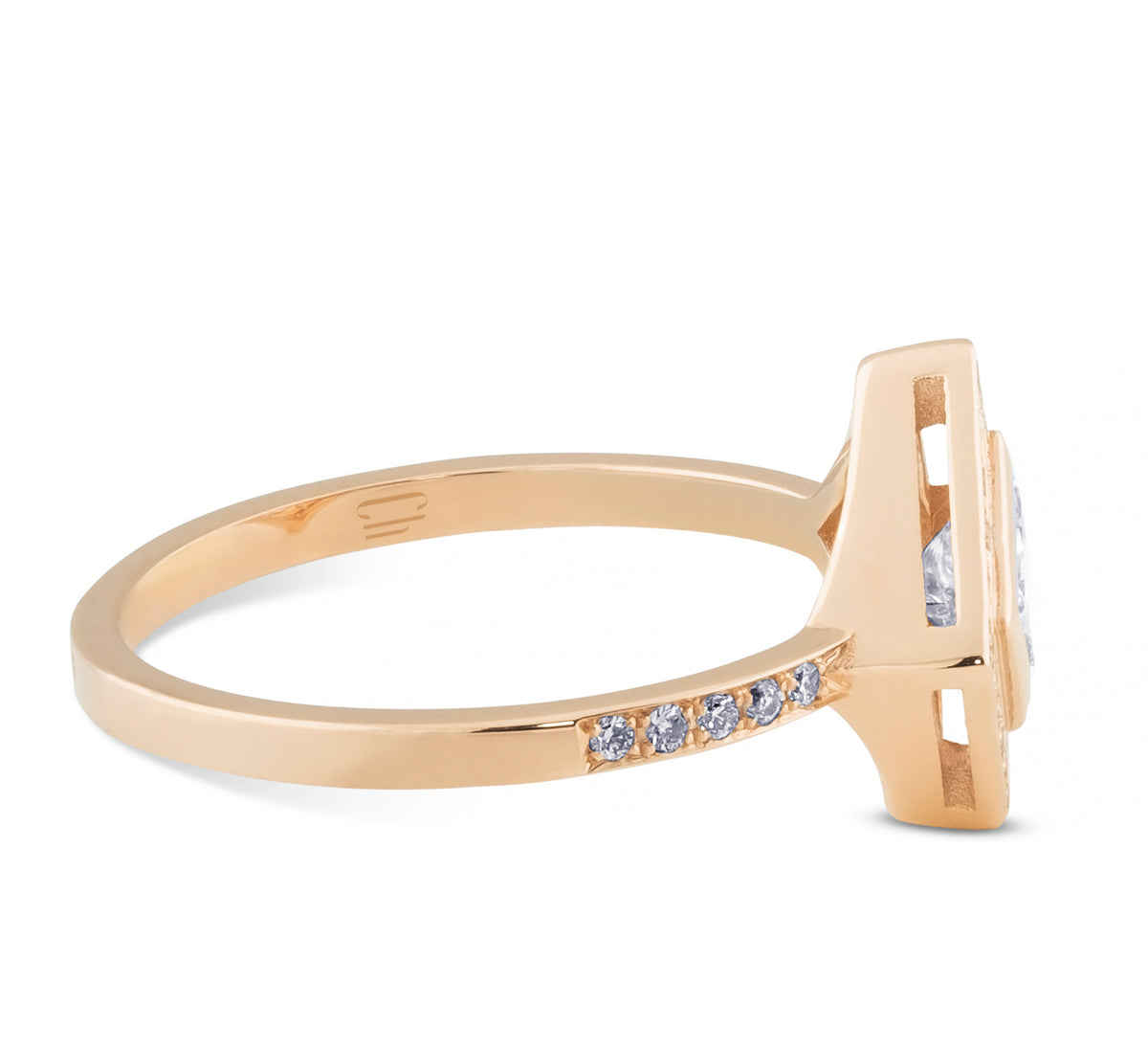 Sortija_oro_rosa_diamantes_princesa_rombo_vista_lateral_Ref_J4810SB