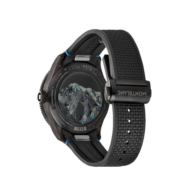 Montblanc 1858 Geosphere Carbo Oxygen Ed. Limitada 43mm