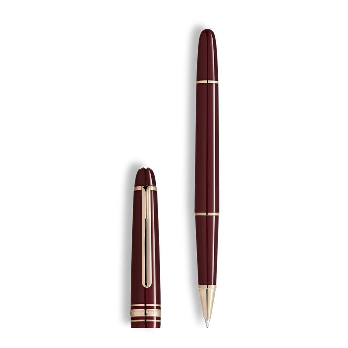 Montblanc-Rollerball-Meisterstuck-Rojo-Burdeos-Classique-133007