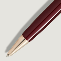 Montblanc-Boligrafo-Meisterstuck-Rojo-Burdeos-Classique-133008-vista-punta