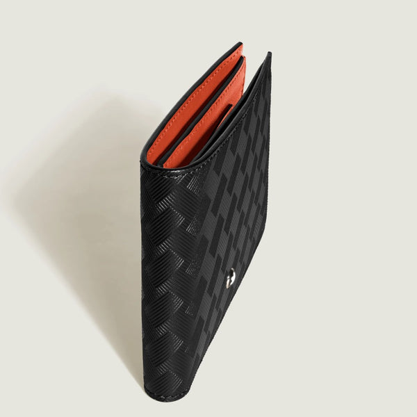 Montblanc_Extreme_3_0_Cartera_para_6_tarjetas_negro_naranja_vista_perfil