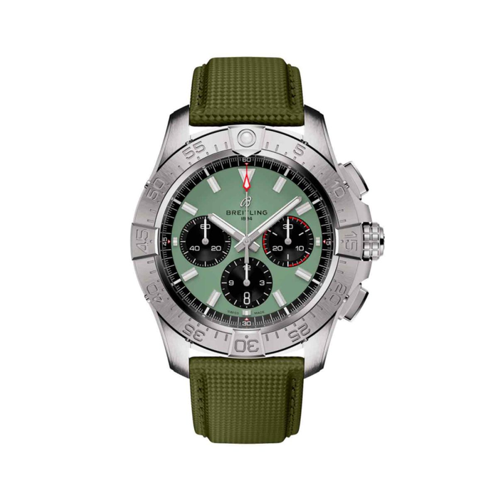 Breitling Avenger B01 Chronograph esfera verde 44mm