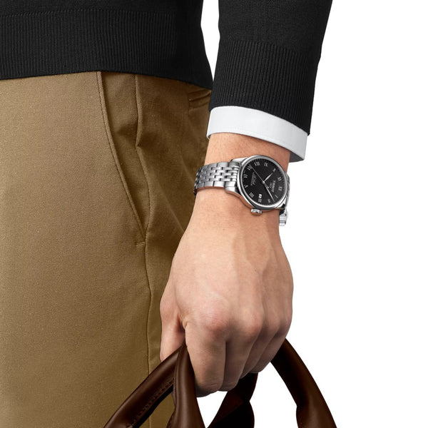 Reloj-Tissot-Le-Locle-esfera-negra-39-mm-vista-modelo