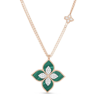 Roberto_Coin_colgante_oro_rosa_PRINCESS_FLOWER_malaquita_y_diamantes_ADV888CL1838