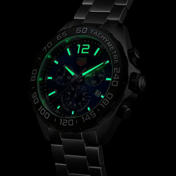 TAG Heuer Formula 1 Chronograph esfera azul 43mm