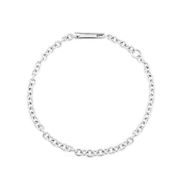 Pulsera Rollon de oro blanco