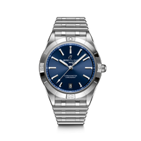 Reloj-señora-breitling-chronomat-36-acero-esfera-azul-automatico - Ref A10380101C1A1 Chocron Joyeros 